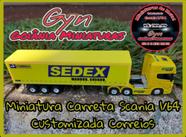Caminhão Brinquedo Miniatura Carreta Bitrem Graneleiro - Poliplac -  Caminhões, Motos e Ônibus de Brinquedo - Magazine Luiza