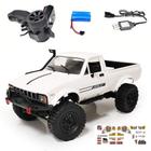 Caminhão off-road RC Car Crawler C24-1 4WD com farol 1/16 - CfoPiryx