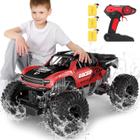 Caminhão RC JONEALA 4x4 Off-Road à Prova D'Água - Escala 1:12 com 3 Baterias