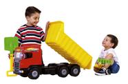 Caminhão Caçamba Infantil Grande Super Truck 0790 - Adijomar - Pink  Brinquedos