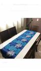 Caminho de Mesa Estampado com 1,50cm Azul