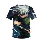 Camisa 3DT De Manga Curta Unissex Naruto Verão Fornecimento Direto Por Atacado Infantil