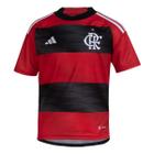 Camisa Adidas Flamengo Uniforme 1 23/24 s/nº Torcedor Infantil
