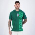 Camisa Adidas Itália 2025 Pré-Jogo Verde