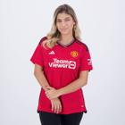 Camisa Adidas Manchester United Home 2024 Feminina