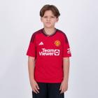 Camisa Adidas Manchester United Home 2024 Juvenil