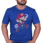 Camisa Algodão Unissex Camiseta Básica Jogo Filme Super Mario Bross
