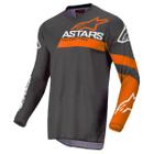 Camisa Alpinestars Fluid Chaser 22 - Anthracite Coral Fluor