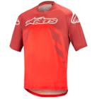 Camisa Alpinestars Racer V2 Vermelho Bike Masculino
