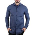 Camisa Aramis Micro Xadrez Marinho