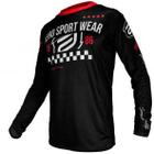 Camisa asw podium race glory 19 vermelho azul marinho