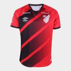 Camisa Athletico Paranaense I 20/21 Umbro Masculina - Vermelho+Prata