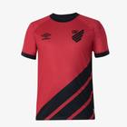 Camisa Athletico Paranaense I 23/24 Umbro Masculina - Vermelho+Preto