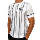 Camisa Atlético Mineiro Stripes Branca SPR - Masculino