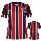 Camisa Away São Paulo 2024 Torcedor Feminina Vermelho+Branco - New Balance