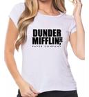 Camisa Baby Look The Office Série Dunder Mifflin Company