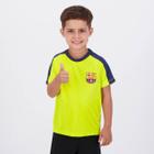 Camisa Barcelona Velocity Juvenil Amarela - Braziline