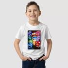 Camisa Básica Filme Emoções Divertidamente Infantil Alegria