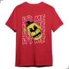 Camisa Básica Jogo Five At Nights Serie Freddys Video Game