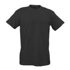Camisa Básica Preta 100% Algodão Fio 30 T-Shirt