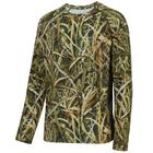 Camisa BASSDASH FS13M Hunting Camo Performance UPF50+ para homens