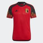 Camisa bélgica i adidas 2022 vermelha