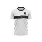 Camisa Botafogo Didactic Branco e Preto - Infantil - Braziline