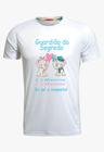 Camisa Branca Personalizada guardião do segredo elefantinhos