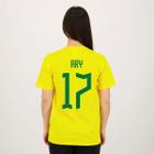 Camisa Brasil Ary 17 Amarela