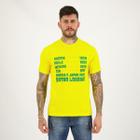 Camisa Brasil Copas Amarela