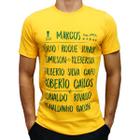 Camisa Brasil Retro Escalação Penta 2002 Algodão - Masculino