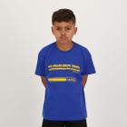 Camisa Brasil Trofeuzinho Azul Infantil