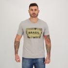 Camisa Brasil Tropical Cinza