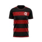 Camisa Braziline Infantil Flamengo Classmate - Preto/vermelho