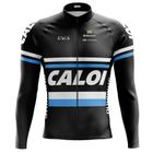 Camisa Caloi Manga Longa Bicicleta Ciclismo Dry Fit Mtb Ziper