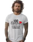 Camisa Camiseta 100 Amor De Jesus Eu Nada Seria M6