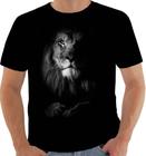 Camisa Camiseta 7646 Leão lion judah rei selva