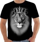 Camisa Camiseta 7650 Leão lion judah rei selva
