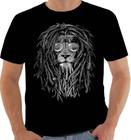 Camisa Camiseta 7654 Leão lion judah rei selva