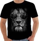 Camisa Camiseta 7656 Leão lion judah rei selva
