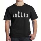 Camisa Camiseta King Xadrez Chess Rei Peças Tabuleiro Jogo 100