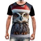 Camisa Camiseta Animais Corujas Misticas Aves Noturnas HD 21