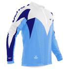 Camisa Camiseta Ciclismo Masculina Max Dry Mountain Bike Manga Longa Bolso Traseiro