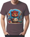 Camisa Camiseta Color Chefe Urso Cozinheiro Cozinha HD 2