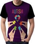 Camisa Camiseta Espectro Autista Autismo Neurodiversidade Amor 8