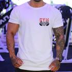 Camisa Camiseta Estampada GYM Malha 100% Algodão Premium