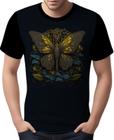 Camisa Camiseta Estampada Steampunk Borboleta Tecnovapor 4