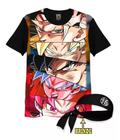 Camisa Camiseta Full 3d Bandana Naruto Sasuke Anime Desenho - HELP