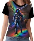 Camisa Camiseta Galaxias Astronauta Marte Lua Planetas 10
