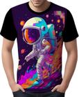 Camisa Camiseta Galaxias Astronauta Marte Lua Planetas 3